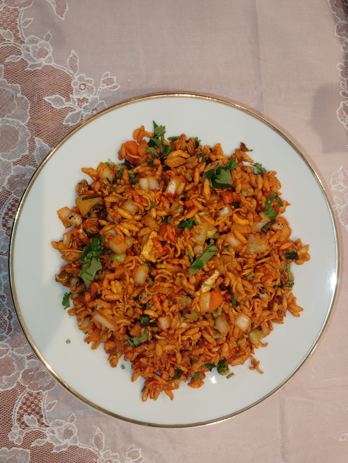 Waiwai sadeko style noodle snack